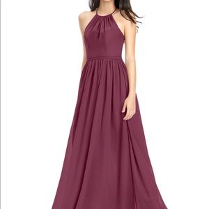 Maroon formal dress